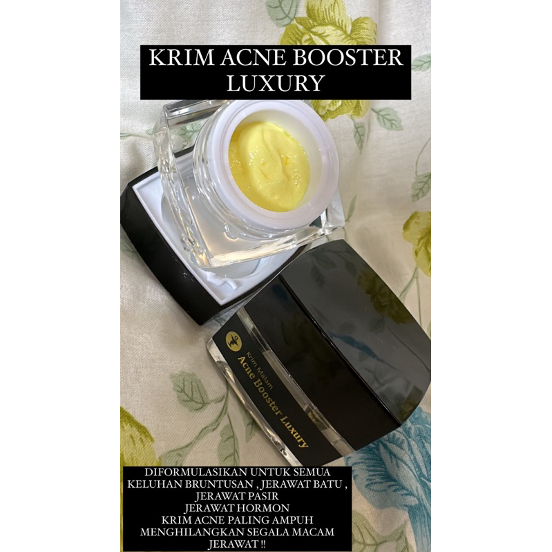 KRIM MALAM ACNE BOOSTER LUXURY || RACIKAN APOTEK SEHAT JELITA