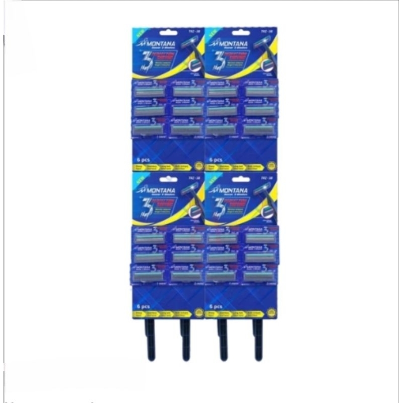 Alat pencukur jenggot cukur mata pisau 3