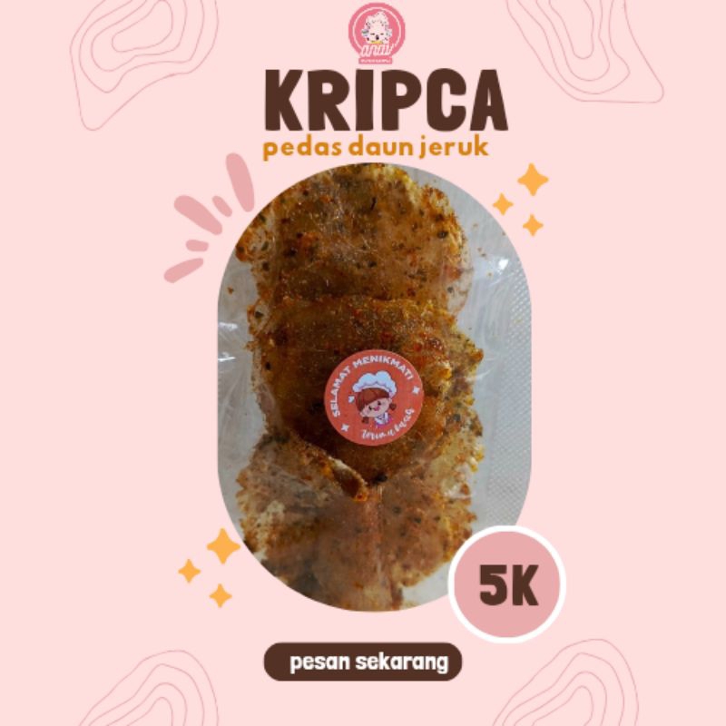 

KRIPCA PEDAS DAUN JERUK 50g