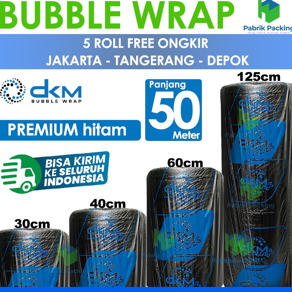 

Kejutan Promo PLASTIK BUBBLE WRAP HITAM TEBAL BUBBLE WRAP MURAH DKM 5 meter