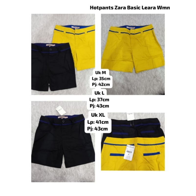 CELANA PENDEK ZARA BASIC HOTPANTS WANITA REMAJA