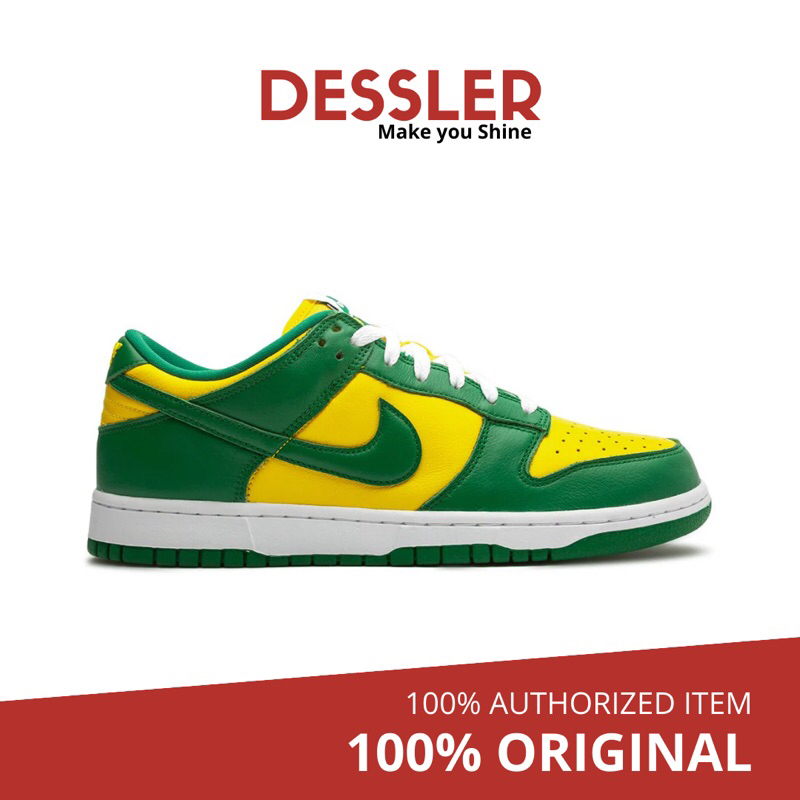 Nike Dunk Low - Brazil / Yellow Green