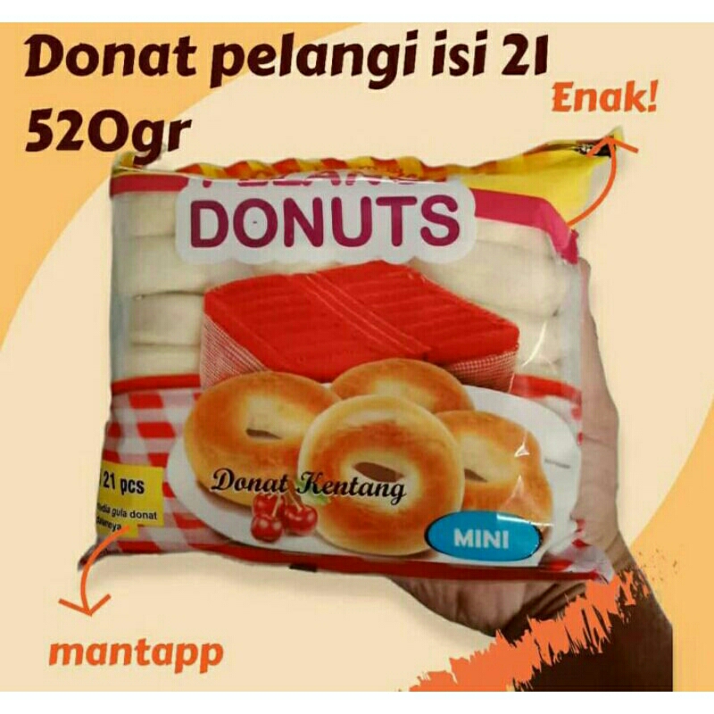 

Donat kentang isi 21 pcs