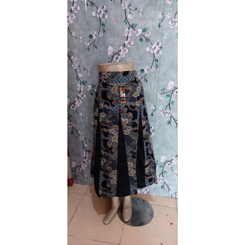 rok batik panjang model pecah 8 termurah