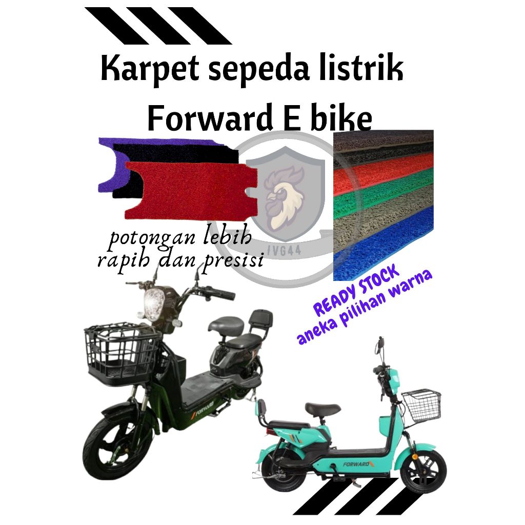 Karpet sepeda listrik forward E bike