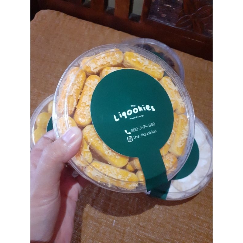 

The Liqookies || Kue Kastengel ukuran toples 500 gr