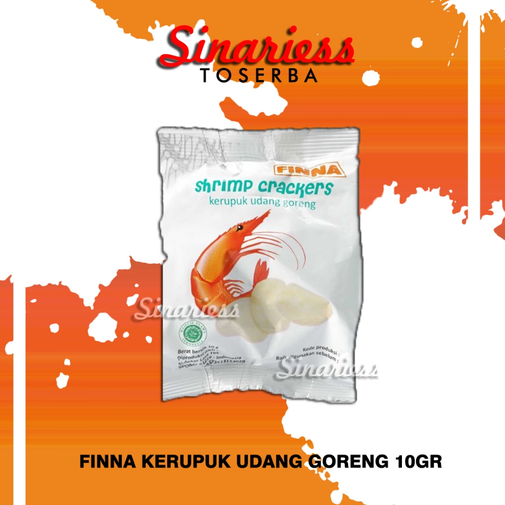 

Finna Kerupuk Udang Siap Makan 10gr - ECER