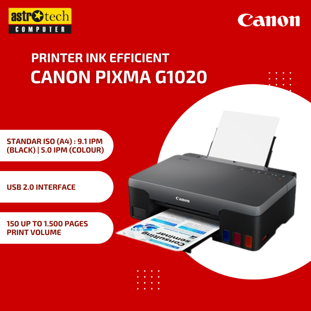Printer CANON PIXMA Ink Efficient G1020 - Printer CANON G1020