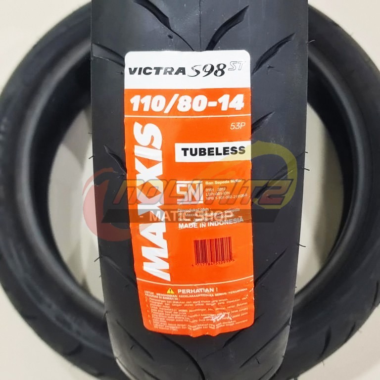 Ban Maxxis Victra 110/80 - 14 Depan Aerox 155 PCX ADV 150 160