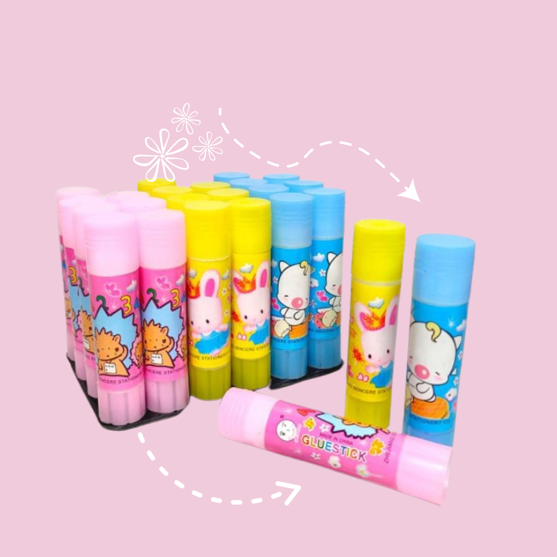 

Glue Stick Kecil Lem Stik Kertas Kecil Motif GMJ