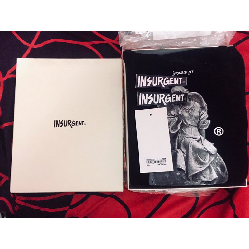 Hoodie Insurgent Club heavyweight Angel Washed 330gm (Second)