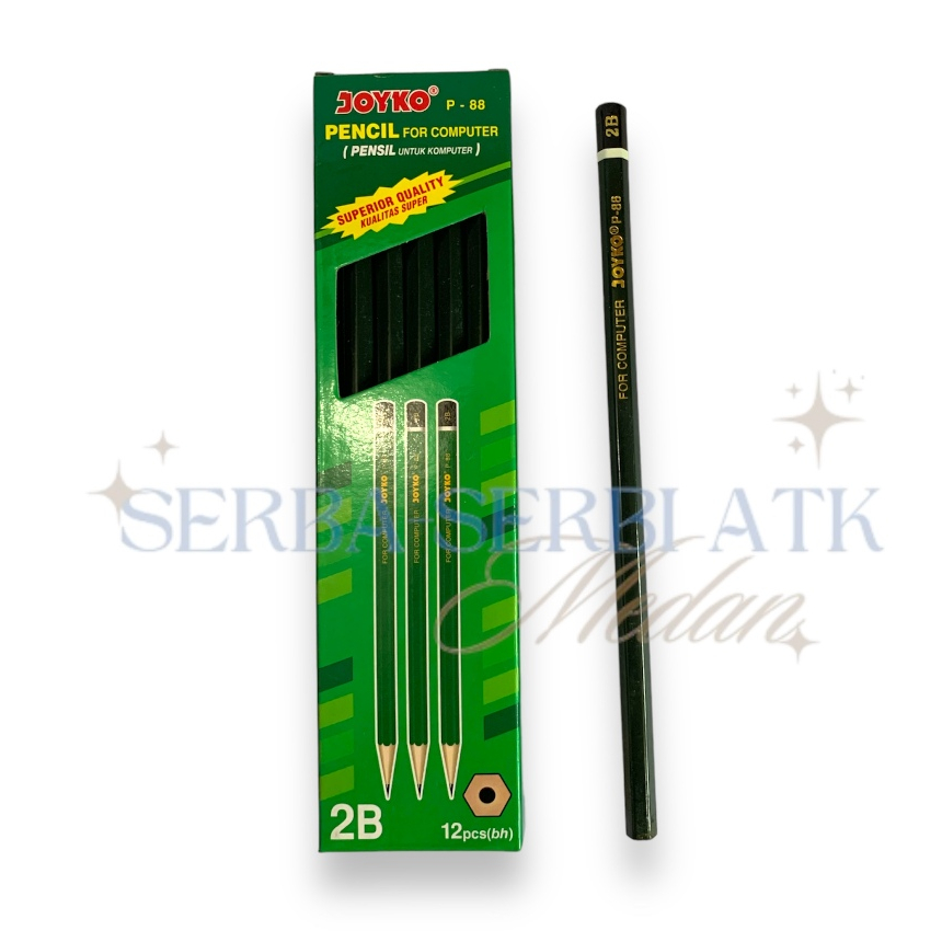 

PENSIL JOYKO 2B KUALITAS SUPER FOR COMPUTER (12 PCS) / 1 PACK