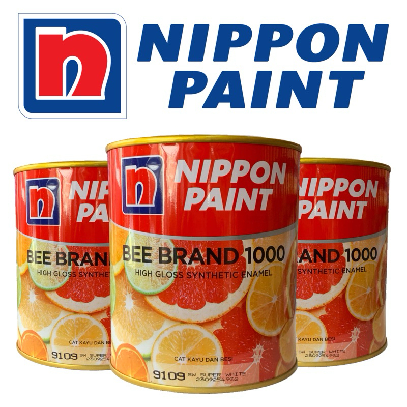 NIPPON BEE BRAND 1000 CAT MINYAK BESI & KAYU 1kg
