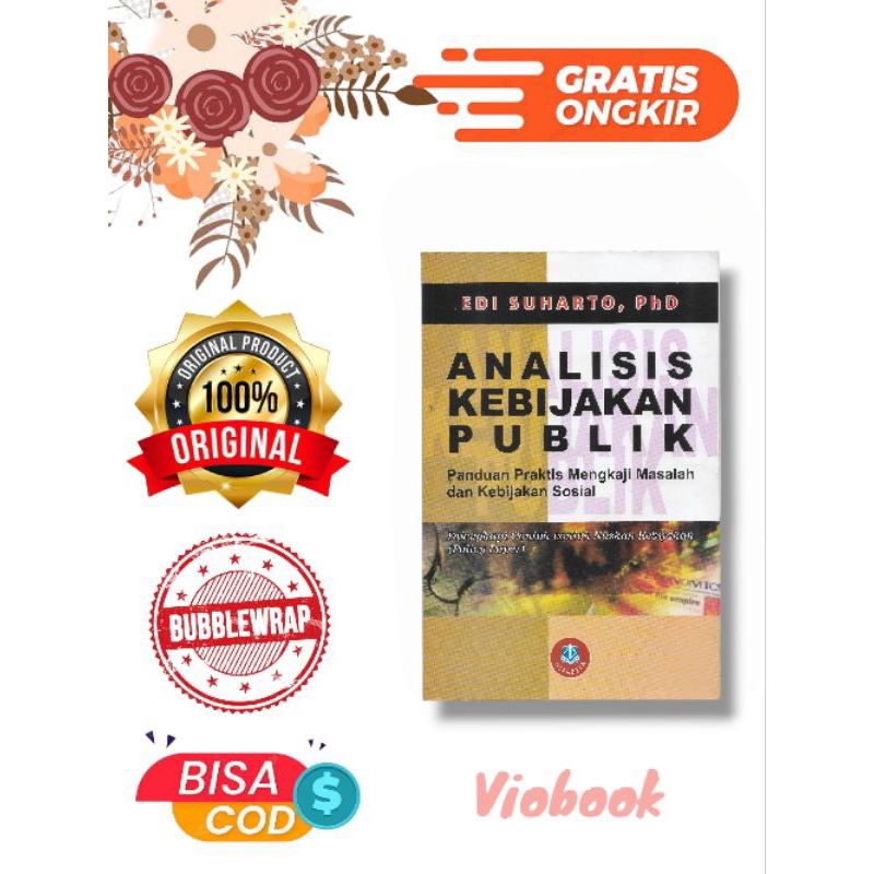 Buku Analisis Kebijakan Publik Edi Suharto