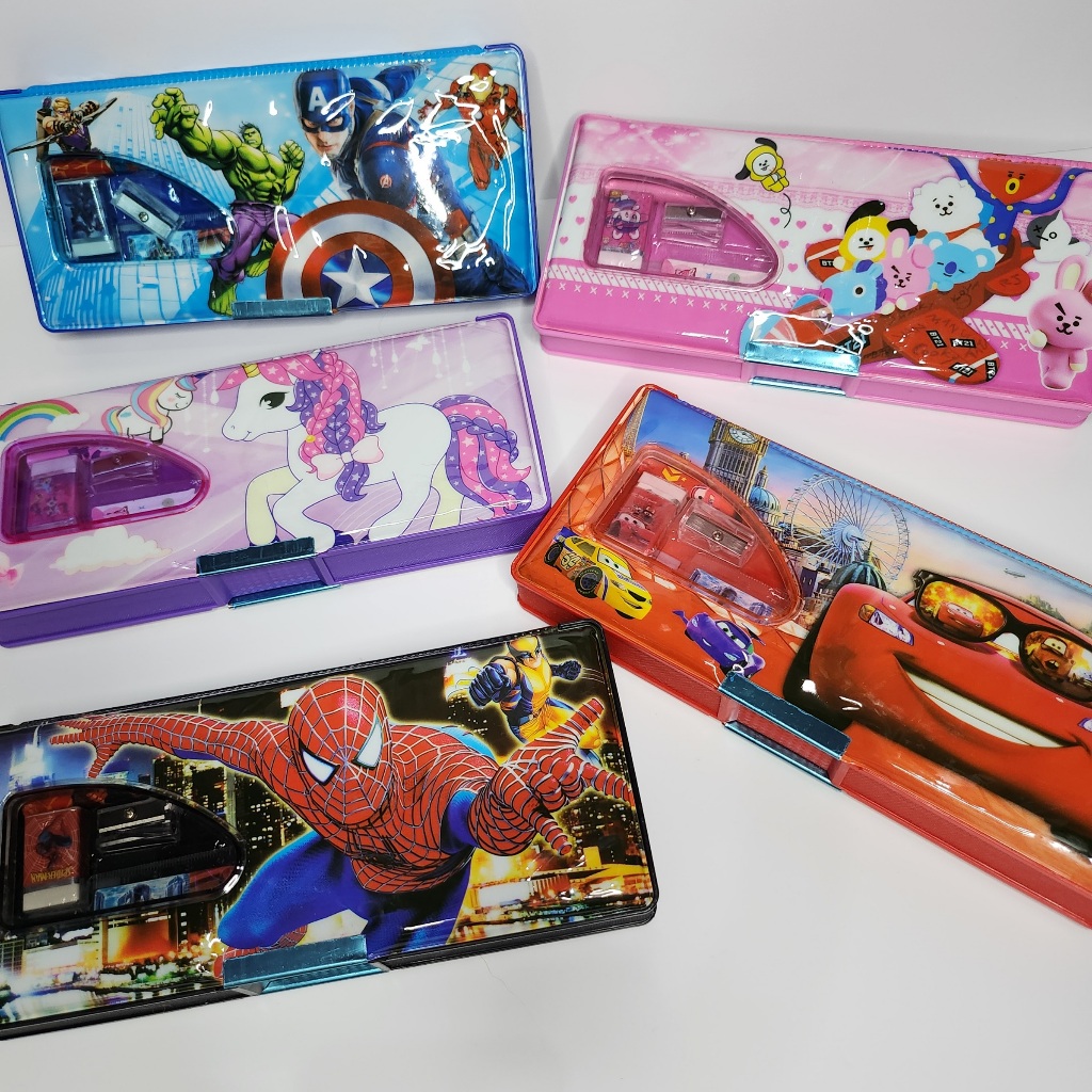 

Pencil Case (SEMI JUMBO) Study SET GP-65084