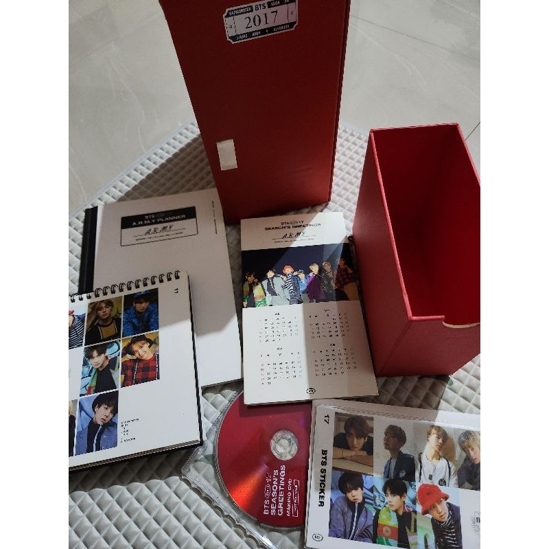 READY season Greeting BTS 2017, 2019, 2020 unsealed fullset