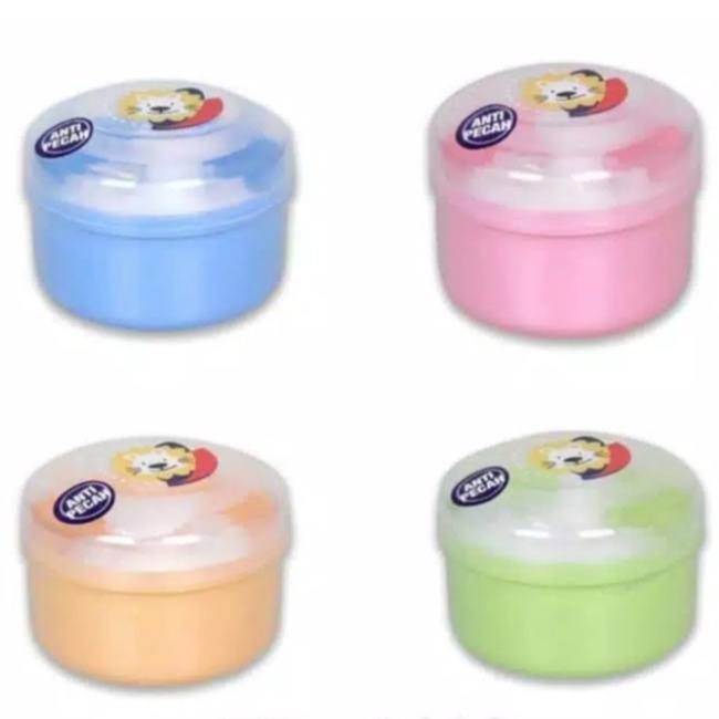 Tempat Bedak Bayi Free Puff | Bedak Bayi Mini Travel | Bedak Bayi Puff | Tempat Bedak Bayi Anti Peca