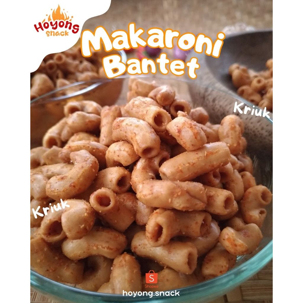 

Makaroni Bantet 500gr/Makroni Bantat/Makroni Cemilan