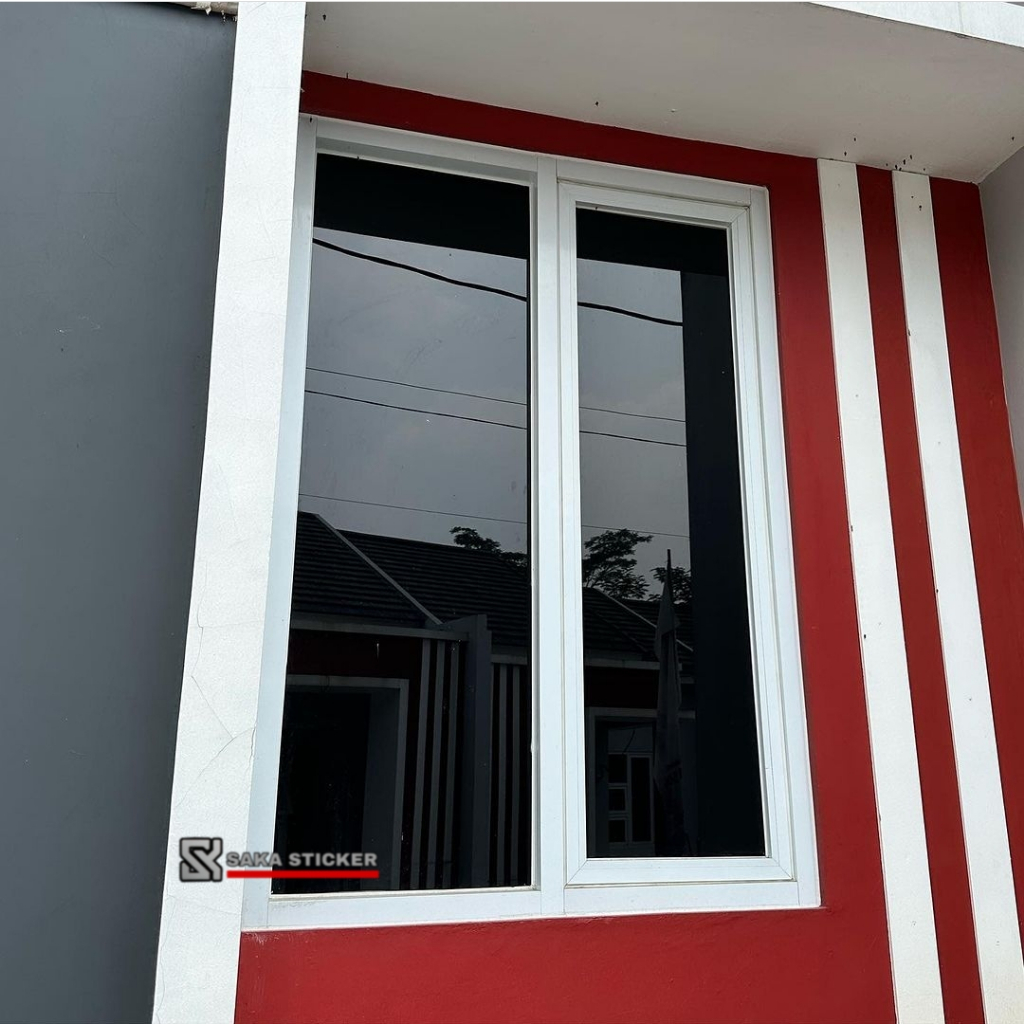 Stiker Kaca Film Jendela Rumah Riben