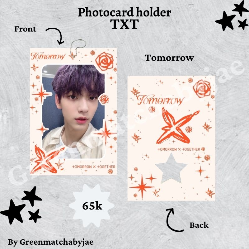 [Pre-Order] Photocard holder cahol TXT 《☆◇☆》
