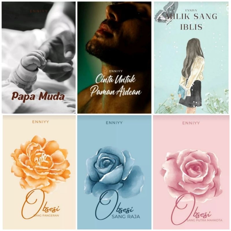 

edisi 2 enniyy Cinta untuk paman ardean, milik sang iblis, papa muda, obsesi sang pangeran, obsesi sang raja, obsesi sang putra mahkota