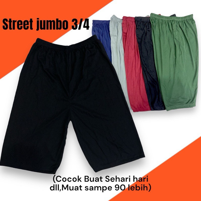 6pcs Celana shot Pendek JUMBO Short Legging Shot Strit Daleman Wanita JUMBO