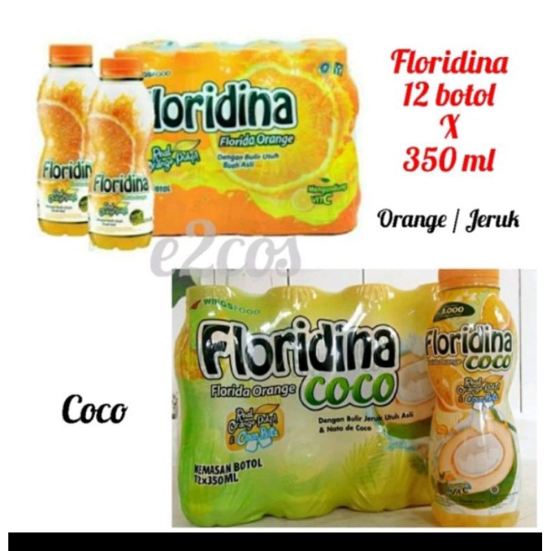 

Floridina orange dan floridina coco 350ml