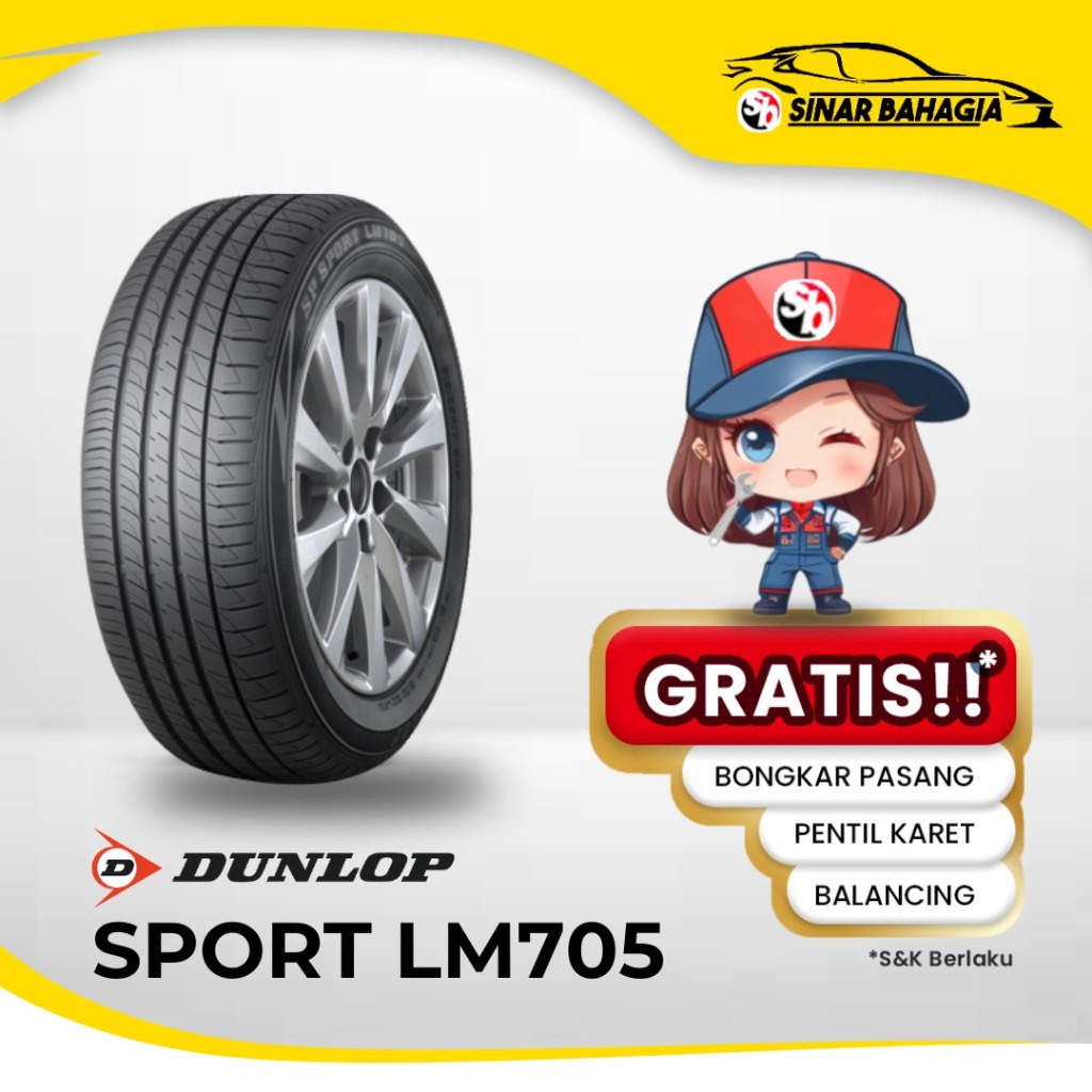 Ban Mobil Dunlop 235/50 R18 Sport LM705