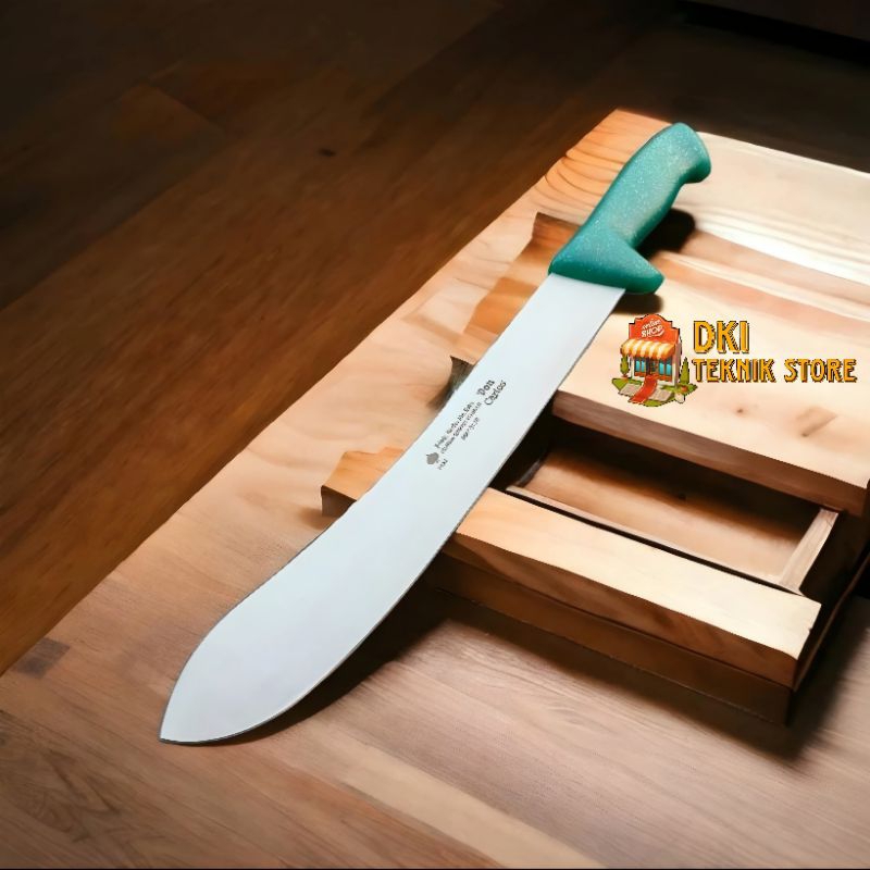 Don Carlos Pisau Cap Garpu 12 Inch Seri 8647-12 Glitter / Hijau Metalik Potong Sapi Original Solinge