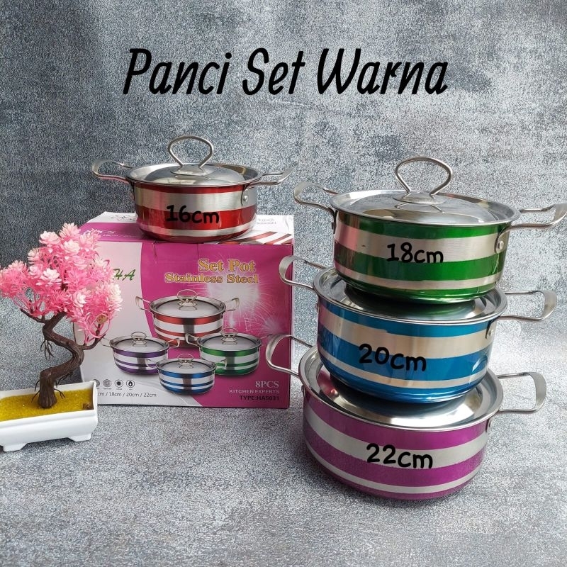 PANCI SET JAWA/PANCI /SET WARNA/PANCI HAPPY POT