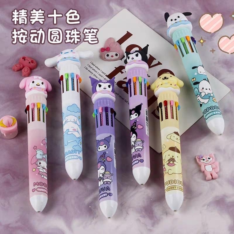 

Pulpen sanrio pena sanrio pena kuromi pena warna pena anak pena lucu pena karakter pulpen anak pulpen warna