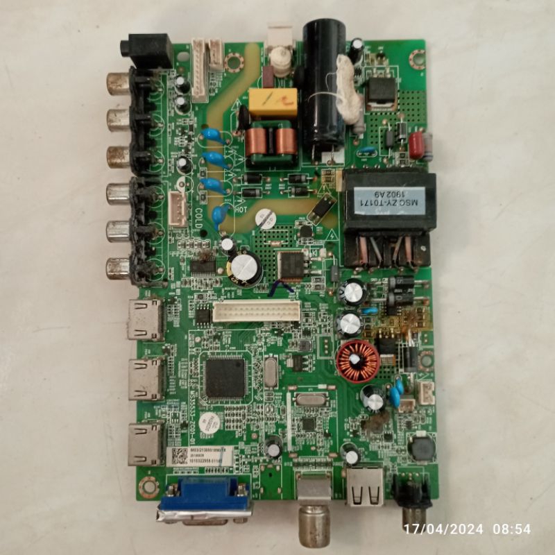 MB MOBO MAIN BOARD MODULE MESIN TV AQUA LE32AQT6100 AA32