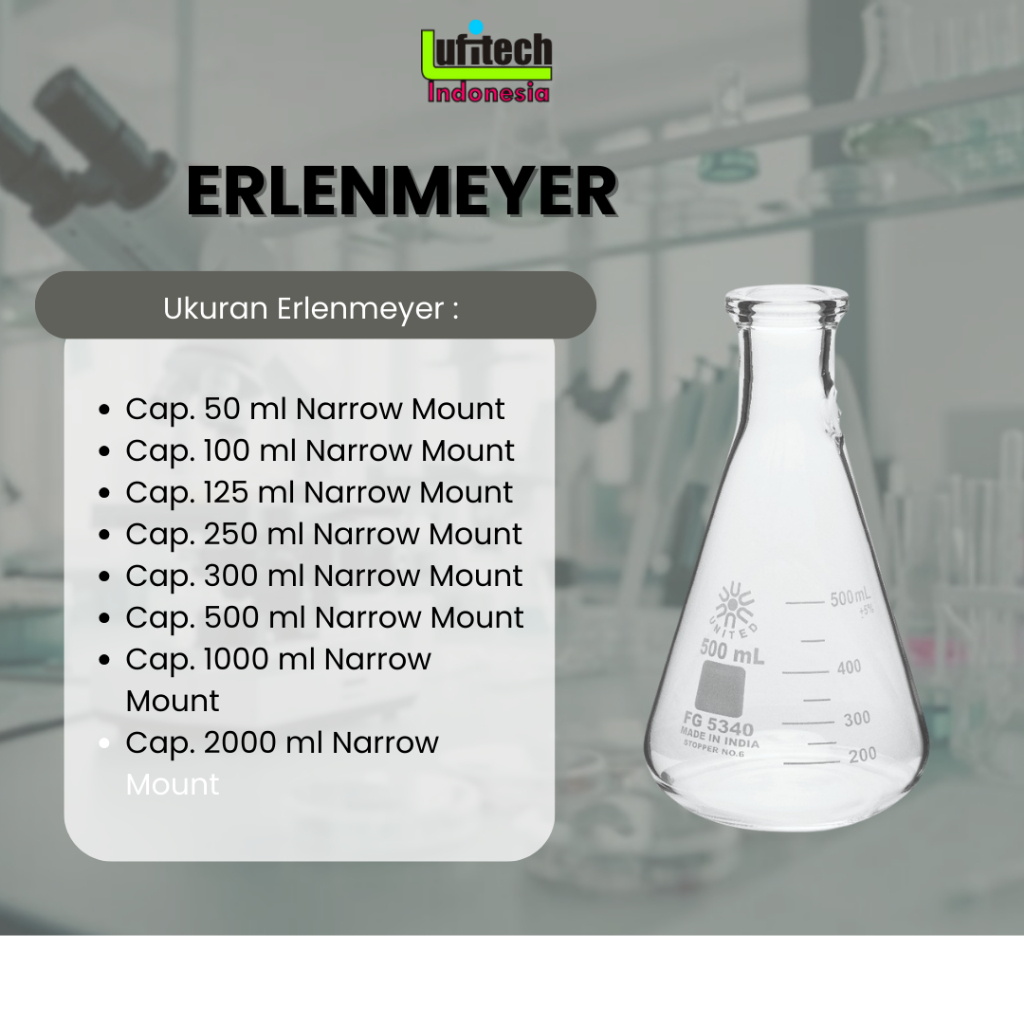 ALAT LABORATORIUM ERLENMEYER