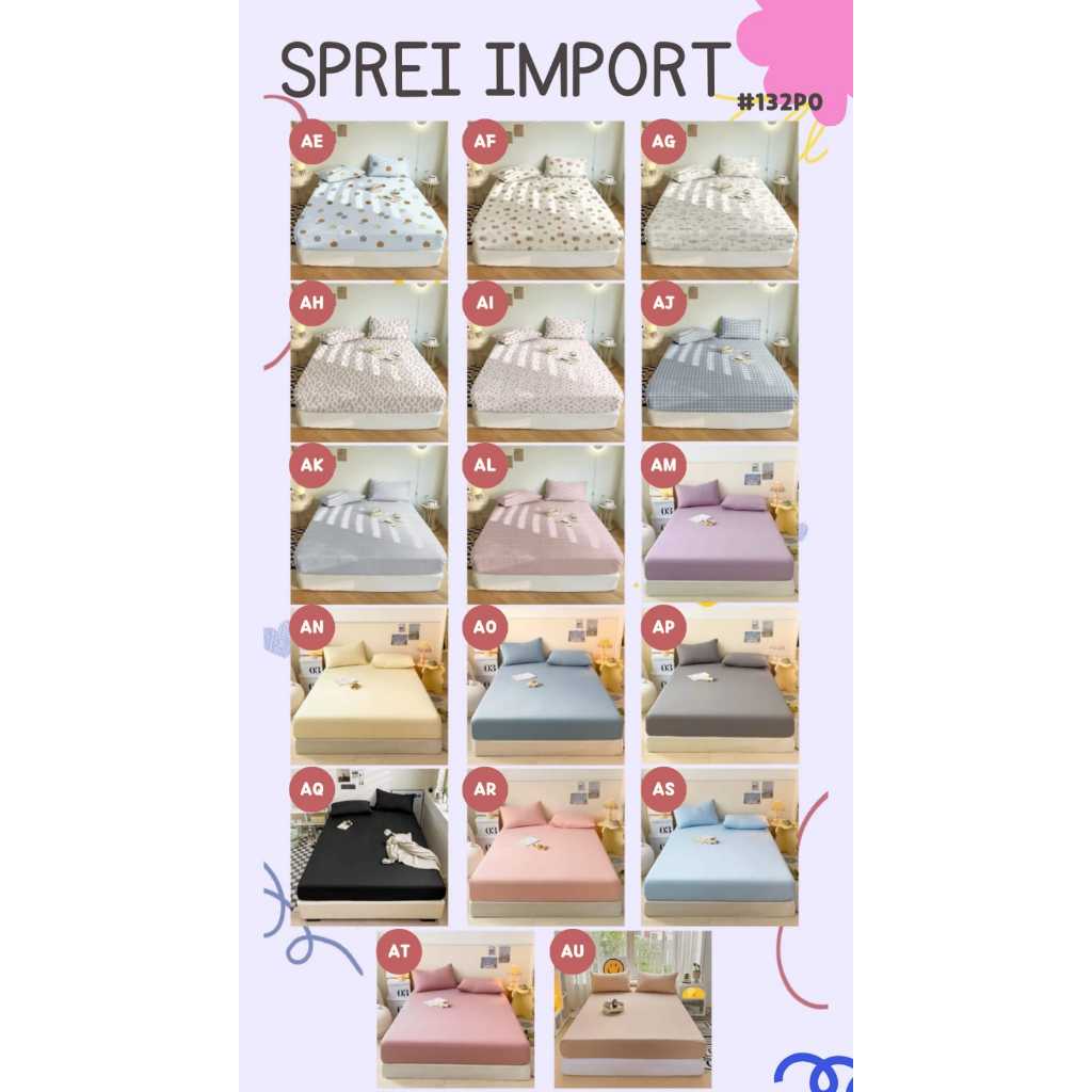 OPEN PO SPREI IMPORT/ SPREI MOTIF MURAH/ SPREI IMPORT MOTIF MURAH