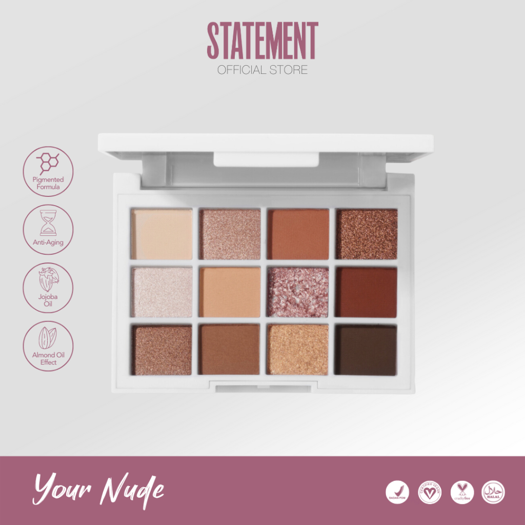 HH,- Statement Beauty Your Nude Eyeshadow Palette