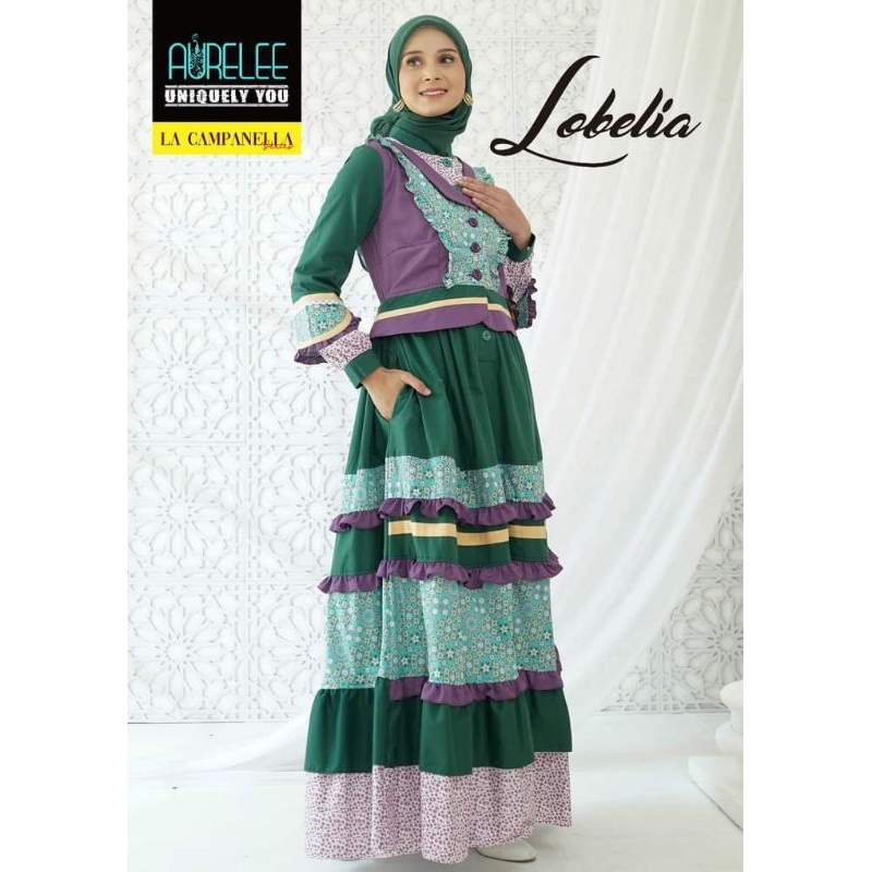 NEW Gamis Syar'i LOBELIA by Aurelle