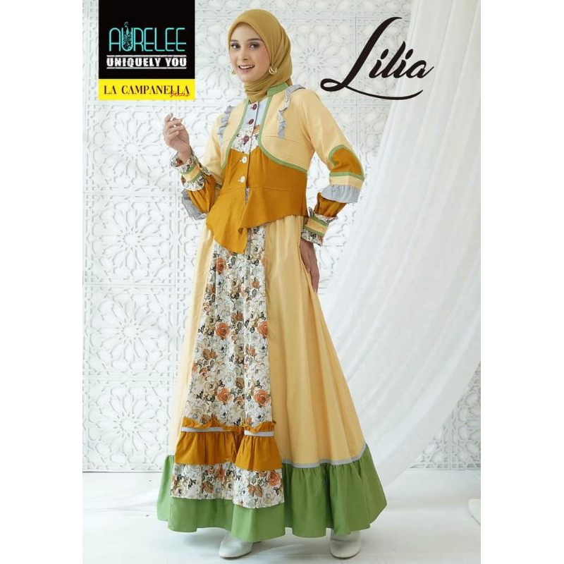 NEW Gamis Syar'i LILIA Series by Aurelle