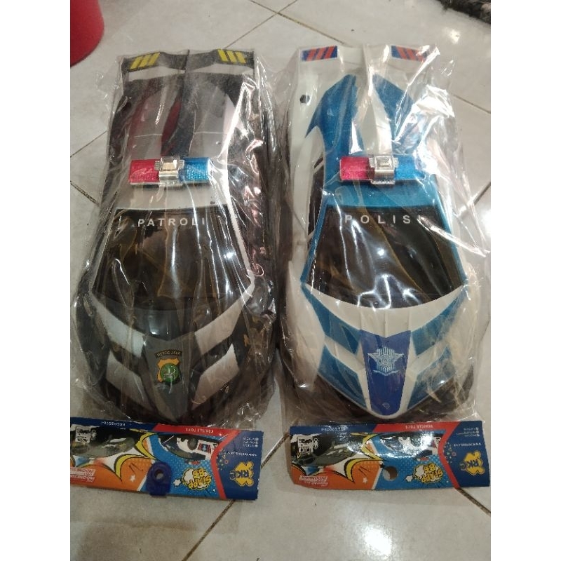 Mainan mobil polisi patroli besar jumbo