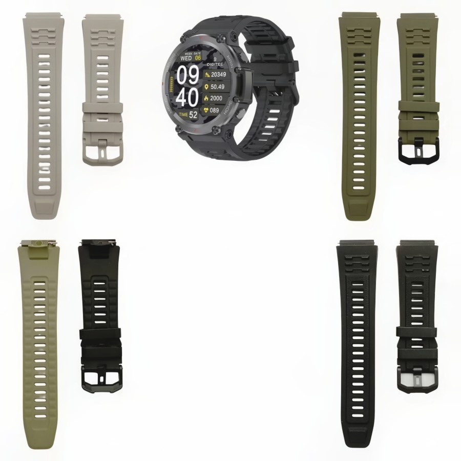 Strap Digitec GAMA Tali Jam Tangan Digitec Original