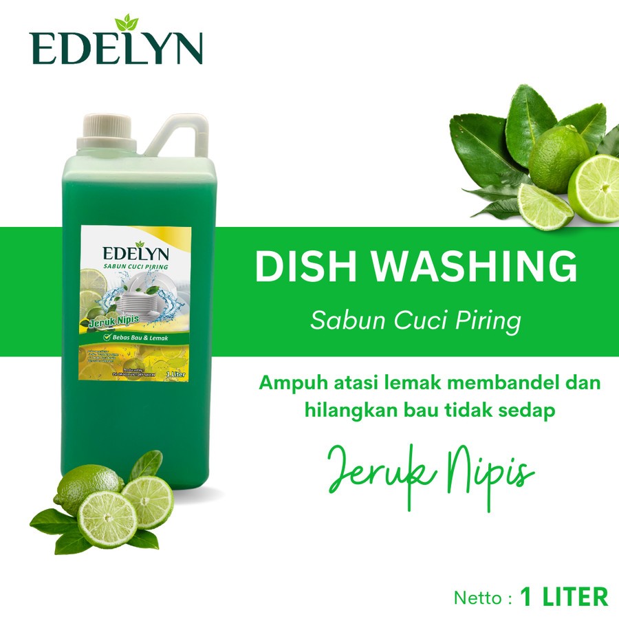 

Sabun Cuci piring EDELYN 1L Premium