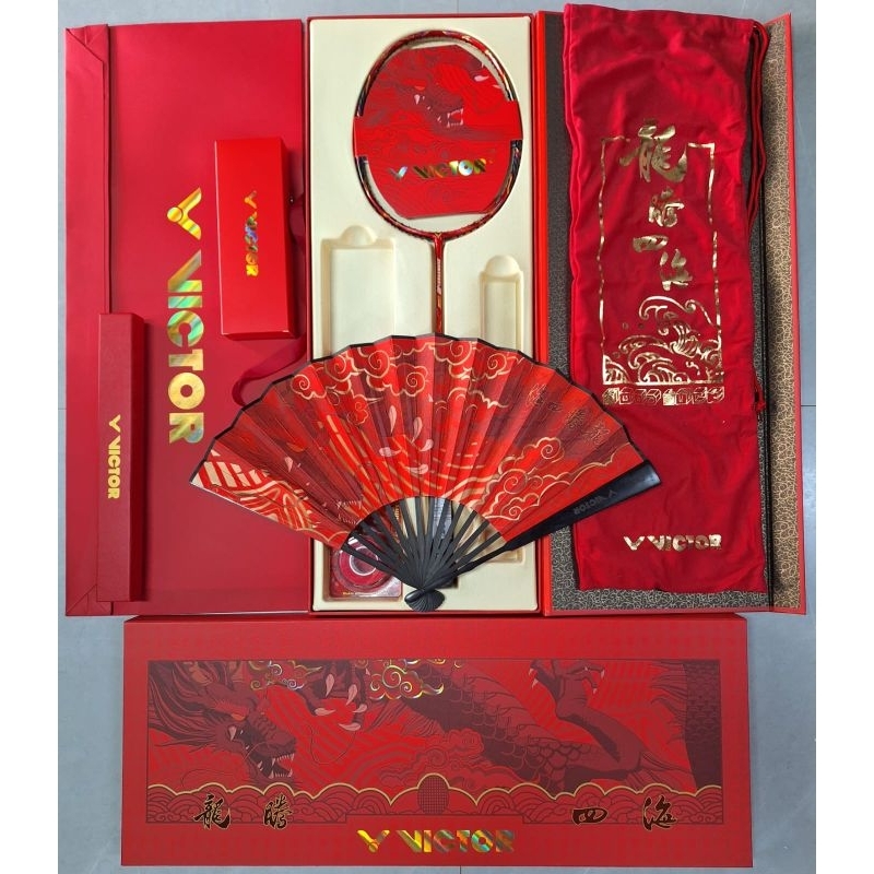 Raket Badminton Limited Edition Box Victor Jetspeed CNY GB D. Dragon chinese New Year Originial