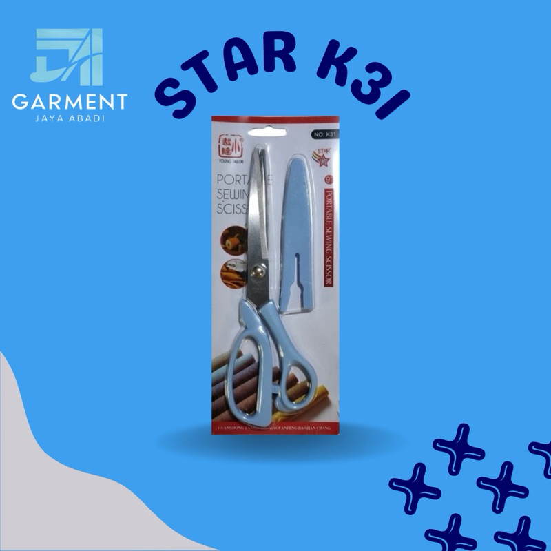 

Gunting Kain Star K31 BIRU Original Product