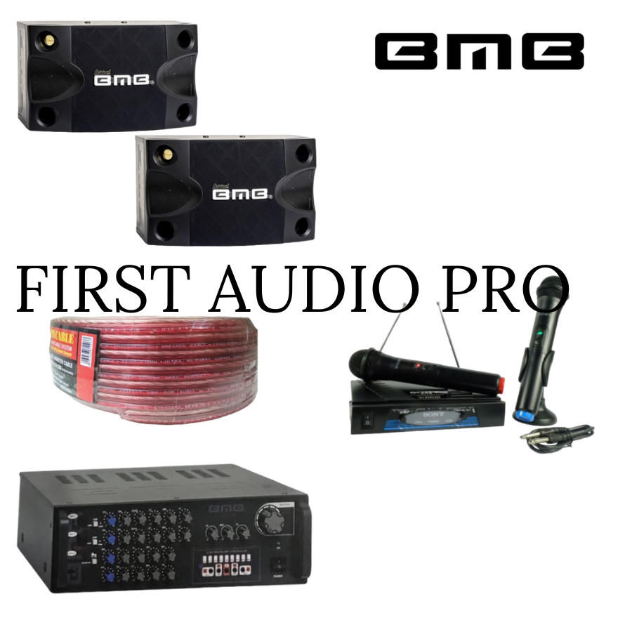 Paket karaoke 15 BMB cs252v + Ampli BMB DA2000 SE BT