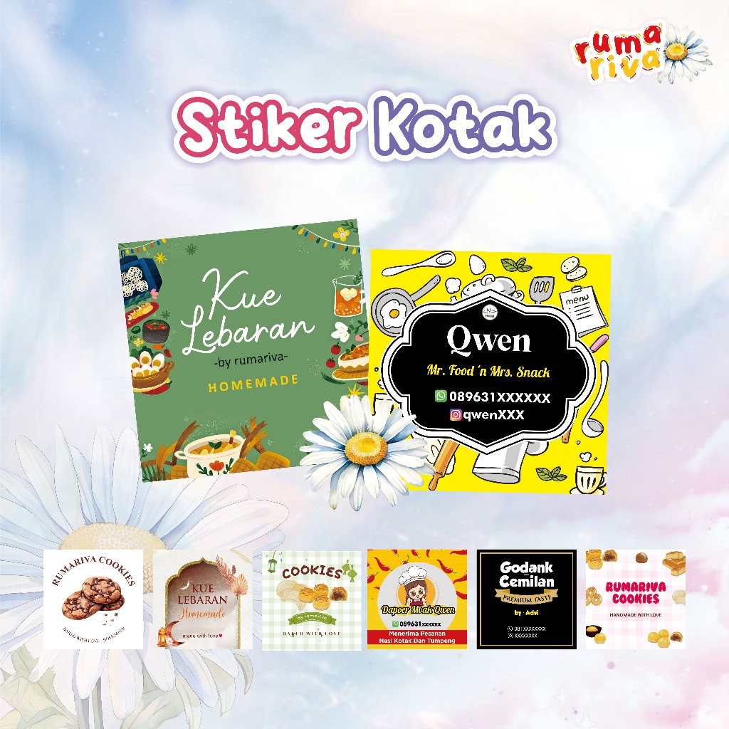 

STIKER LOGO KOTAK ◽ IDUL FITRI LEBARAN ◽ STIKER LABEL KEMASAN ◽ STIKER OLSHOP MURAH KOTAK ◽ STIKER TOPLES ◽ STIKER KUE ◽ EID MUBARAK