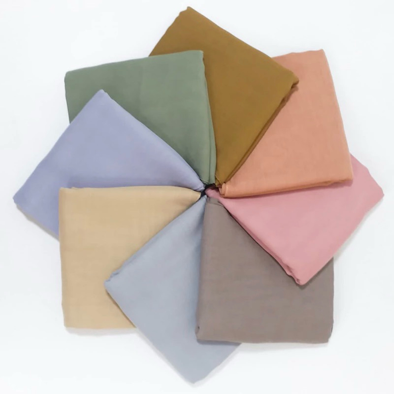 miss color hijab turky polos voile polyfon ready stock