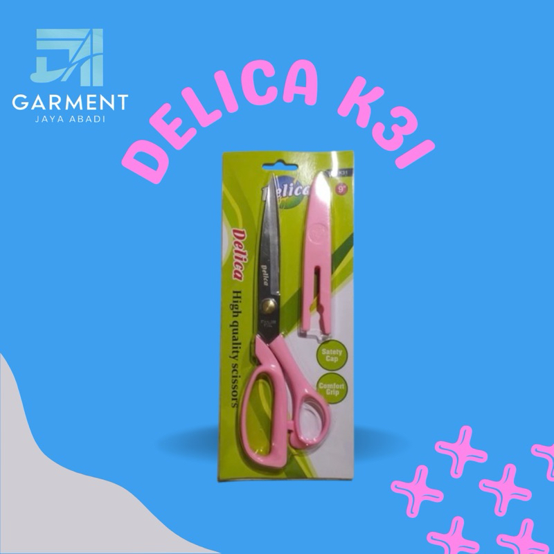 

Gunting Kain Delica Pink K31/9 Inch Original Product