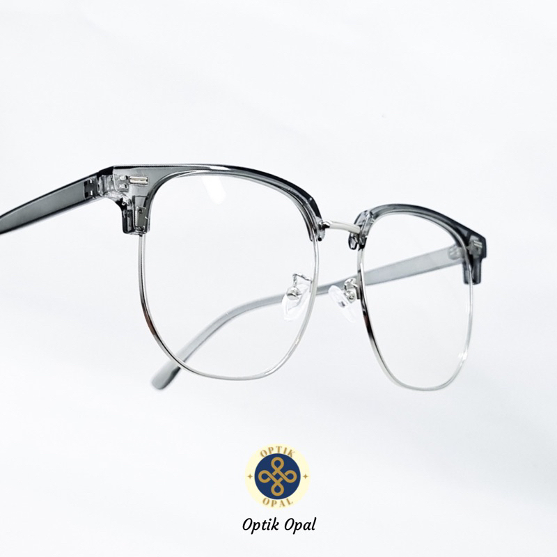 Optik Opal - SHOU Frame Kacamata Kotak Pria Wanita Unisex Frame Tebal Korea | Anti Radias | Blueray 