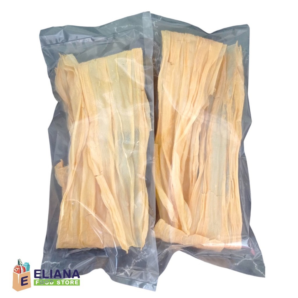 

SUPER PREMIUM KEMBANG TAHU KERING POLOS 100 GR / PREMIUM DRIED SKIN TOFU