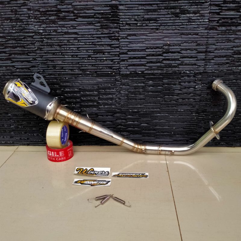 Knalpot Winners MX King 150 jupiter MX Old New Bore Up Underbone