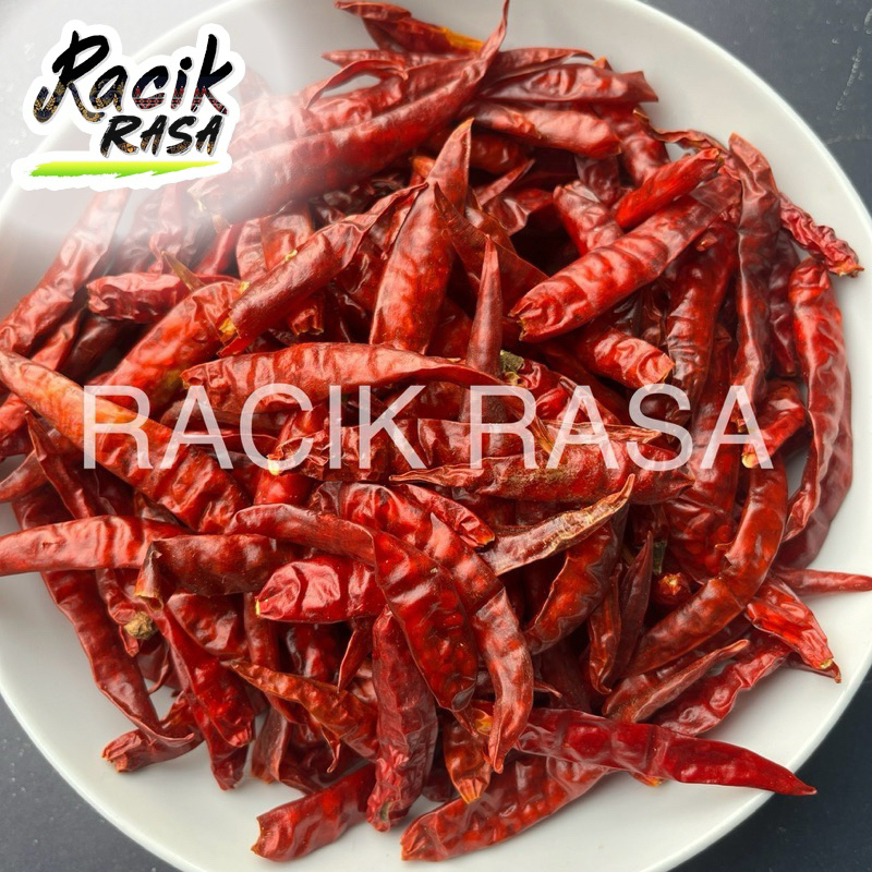 

RACIK RASA | [ NON TANGKAI ] CABE RAWIT KERING PETIK TEJA BEST EXTRA PEDAS KUALITAS SUPER 1 KG